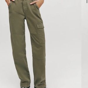 Reformation Bailey High Rise Utility Pant